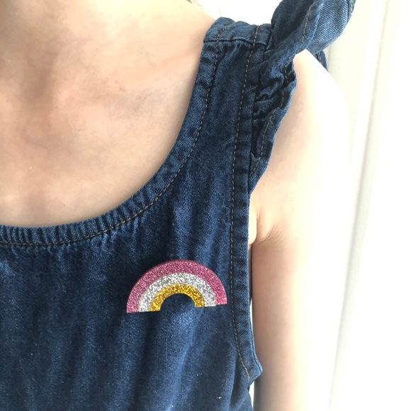 NWT Pioppa Luxury Capri Ruffle Cotton Overalls 8 - Picture 2 of 8